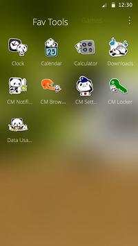 Cute Panda Theme screenshot 4