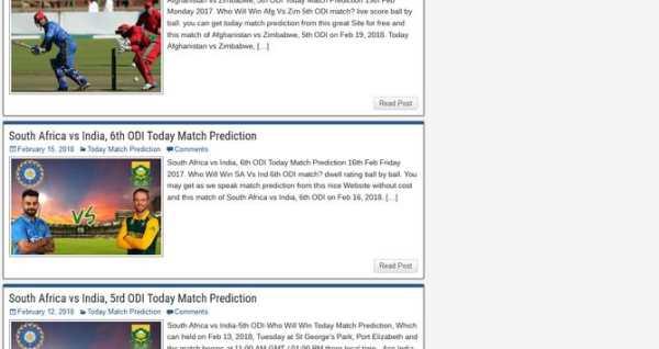 Cricket Match Predictions screenshot 3