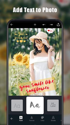 텍스트 사진 - 사진에 텍스트 추가 screenshot 1