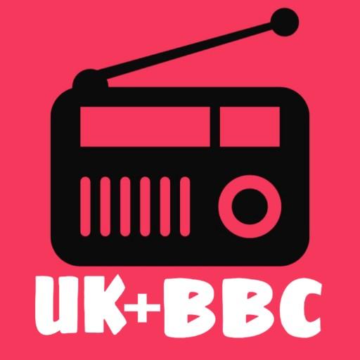 All BBC Radio &amp; UK Radio , Radio UK Live Stations icon