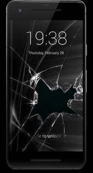 Broken Screen HD Lock Screen screenshot 2