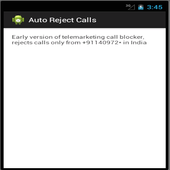 Auto Reject Calls icon