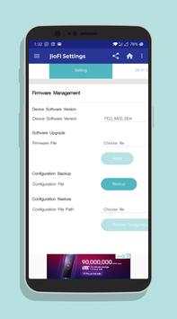 JioFi Advanced Settings screenshot 4