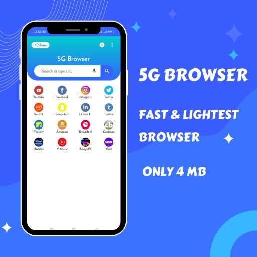 Browser 5G: Secure, No History screenshot 1