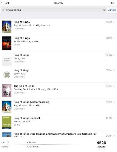 VLC Member Libraries App screenshot 3