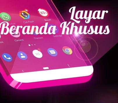 Color Flash Launcher - Layar Panggilan, Tema screenshot 5