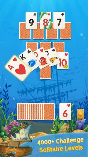 King Solitaire: Fish Tripeaks screenshot 1