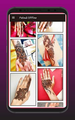 Mehndi Designs (offline) screenshot 9