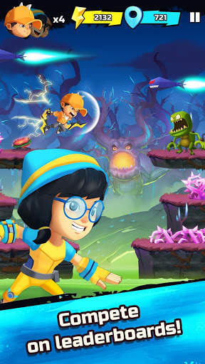 BoBoiBoy Galaxy Run: Fight Aliens to Defend Earth! screenshot 5
