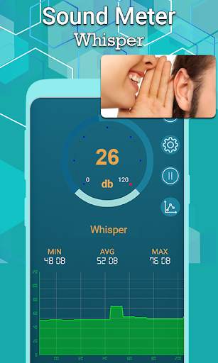 Sound Meter : decibel meter, noise detector screenshot 2