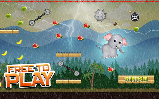 Flying Buddies - Elephant Game screenshot 5