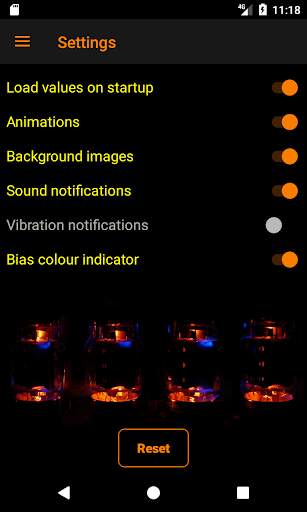 Freedom Tube Bias Calculator Lite screenshot 5