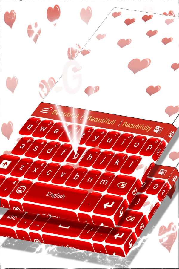 Love Keyboard Theme screenshot 4