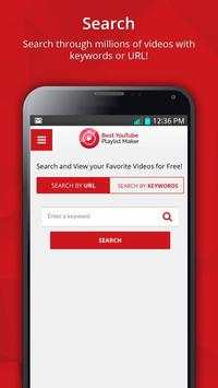 Best Youtube Playlist Maker screenshot 1