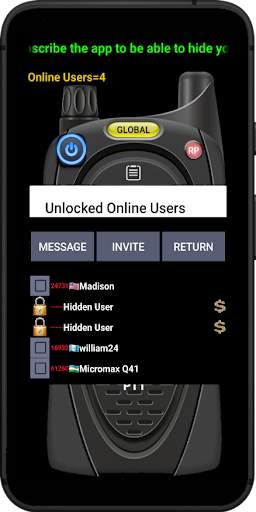 Online Walkie Talkie Pro PTT screenshot 4