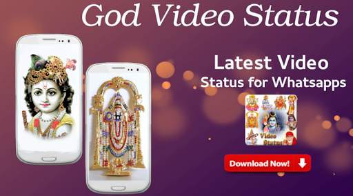God Video Status - Dharmik Devotional Video Status screenshot 1