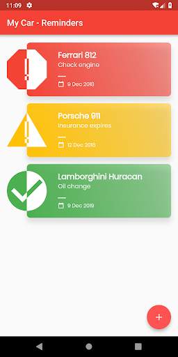 My Car - Reminders screenshot 2