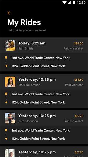 Qcabs Driver - Template screenshot 7
