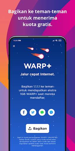 1.1.1.1: Internet Lebih Cepat & Aman screenshot 4