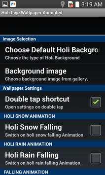 Holi Live Wallpaper 2017 screenshot 4