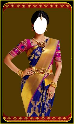Women Saree Photo screenshot 5