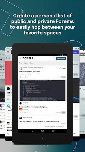 Forem screenshot 6