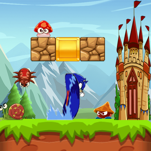 super jungle hedgehog run - adventure game icon