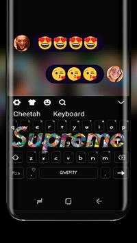 black supreme Keyboard screenshot 1