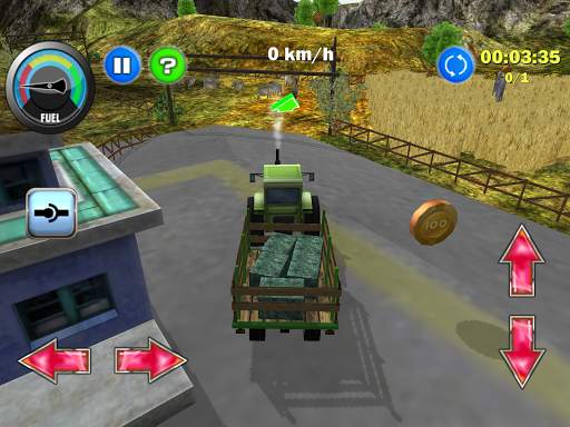 Tractor Farm Driver Free 3D Farming Simulator game screenshot 10