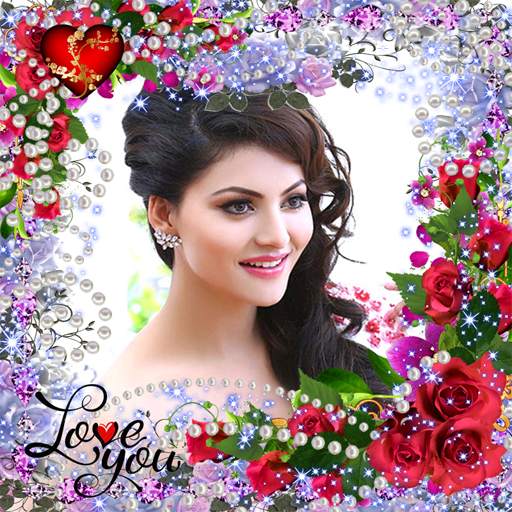 Lovely flower photo frame 1.11