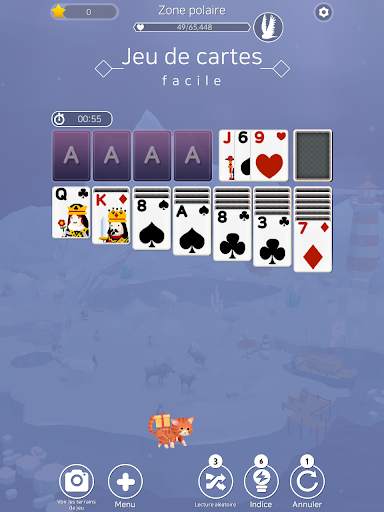 Solitaire Zoo Planet screenshot 3
