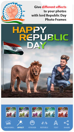 26 January Photo Editor – Republic Day screenshot 2