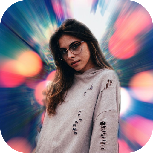 Selfie blur camera - Portrait image editor иконка