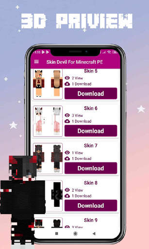 😈👿 Devil Skins For Minecraft PE 🧟🧟‍♀️ screenshot 3