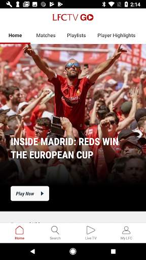 LFCTV GO Official App screenshot 2