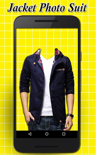 Jacket Men Photo Suit screenshot 4