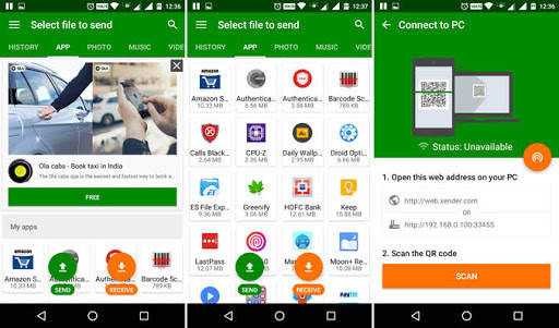 File Transfer: ShareIt With Friends,Music & Video скриншот 1