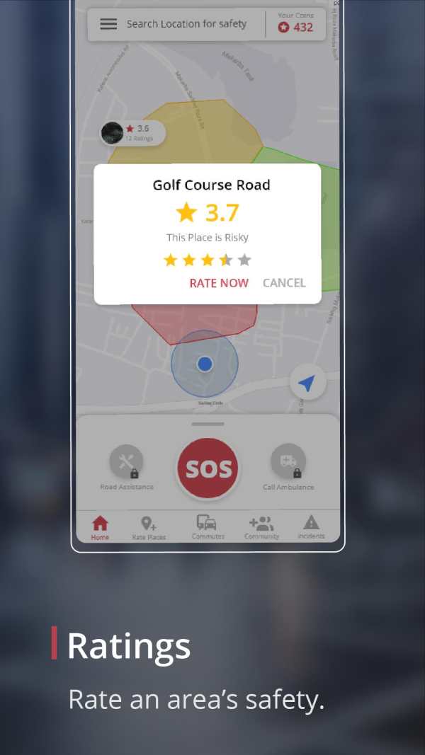 DROR- Your Personal Safety & Social Distancing App screenshot 4