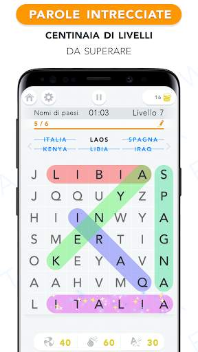Parole Intrecciate Italiano screenshot 1