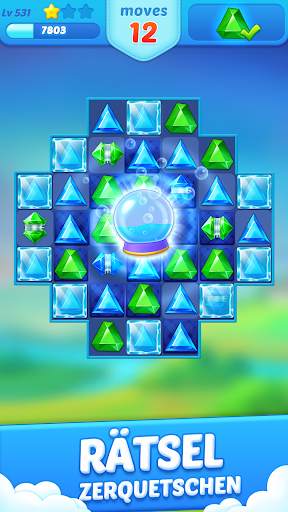 Juwelen Crush - Match 3 Puzzle screenshot 3