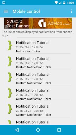 Mobile control screenshot 4