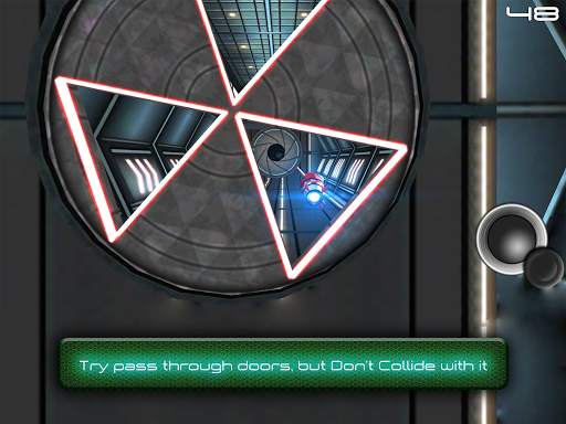 Tunnel Trouble 3D - Space Jet  screenshot 2