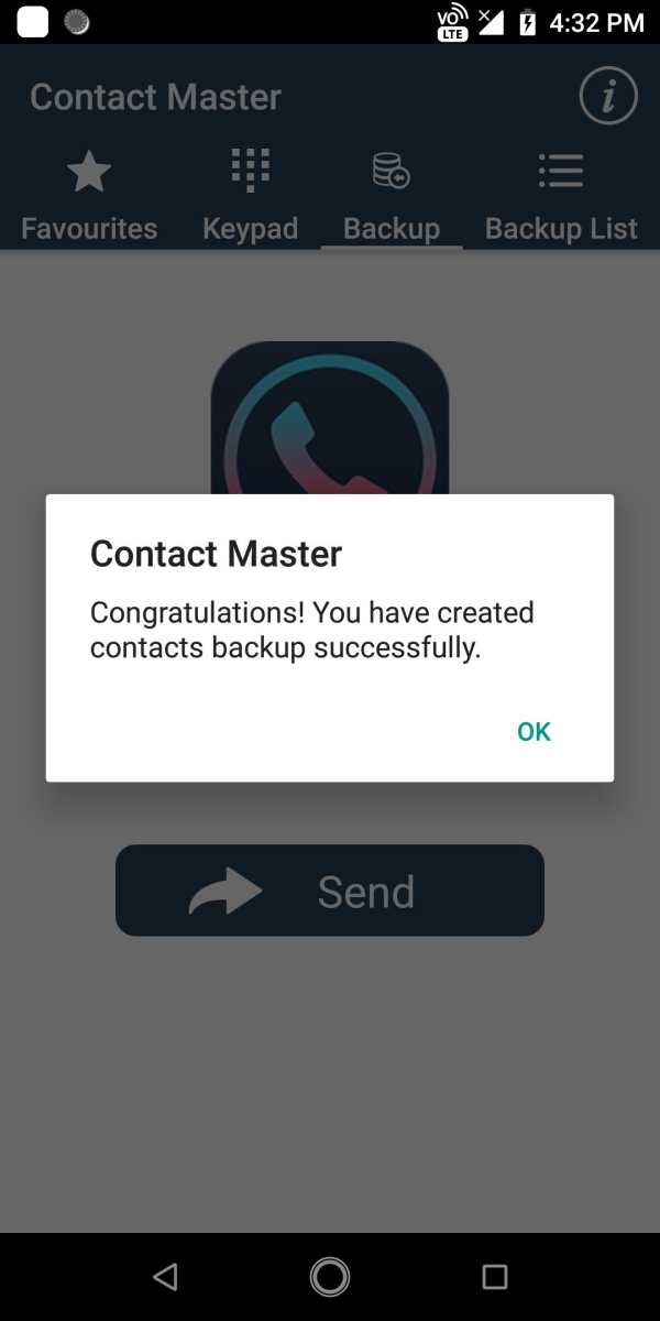 Contact Master - Backup Manager screenshot 5