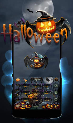 Halloween II GO Keyboard Theme स्क्रीनशॉट 3