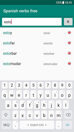 Spanish verbs free скриншот 2