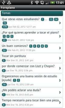 Foro de piano screenshot 4
