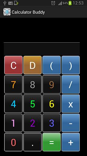 Calculator Buddy скриншот 1