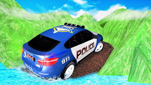 Off-Road Police Car X5 Driving Simulator screenshot 2