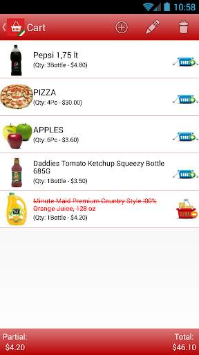 Shopy Free (Shopping List) screenshot 2
