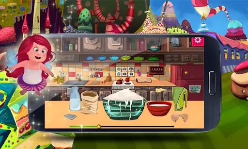 Trò chơi nấu ăn - làm bánh screenshot 1